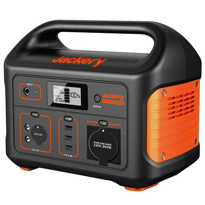Електрична станція JACKERY EXPLORER 500 (500 Вт, 518 Вт\год) Електрична станція JACKERY EXPLORER 500 (500 Вт, 518 Вт\год)