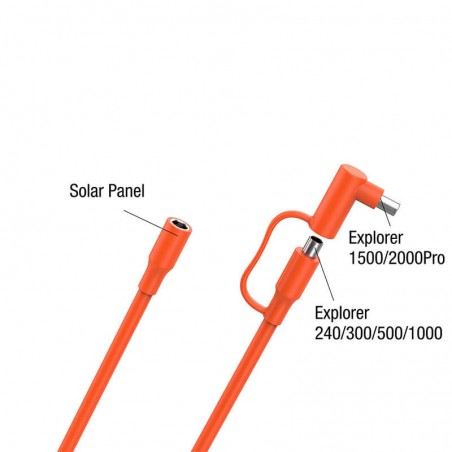 Kabel przedłużający do paneli słonecznych Jackery DC Solar Panel Extension Cable (5 m)