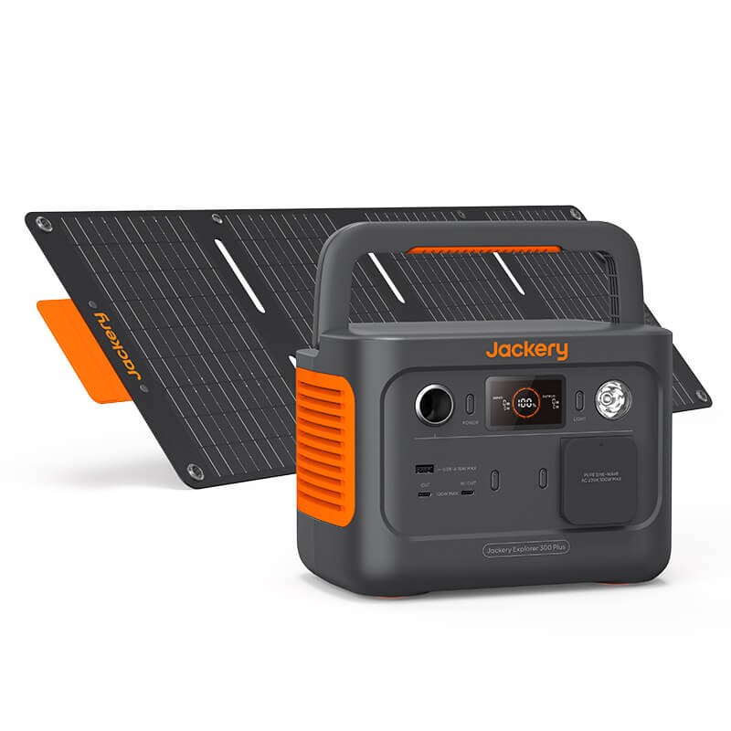 Електрична станція JACKERY EXPLORER 300 Plus (300 Вт, 288 Вт\год) + mini Панель 40Вт Електрична станція JACKERY EXPLORER 300 Plus (300 Вт, 288 Вт\год) + mini Панель 40Вт