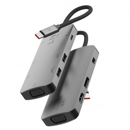 Концентратор LINQ 7 в 1 LQ48019 (USB-C, 2x USB-A, DP, miniDP, HDMI, VGA) Концентратор LINQ 7 в 1 LQ48019 (USB-C, 2x USB-A, DP, miniDP, HDMI, VGA)