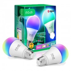 Лампочка NOUS P3Z ZigBee Bulb RGB E27 (2 шт)