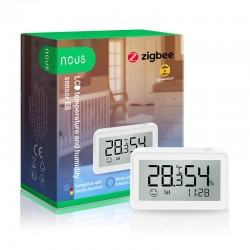 Датчик вологості та температури NOUS E6 LCD ZigBee