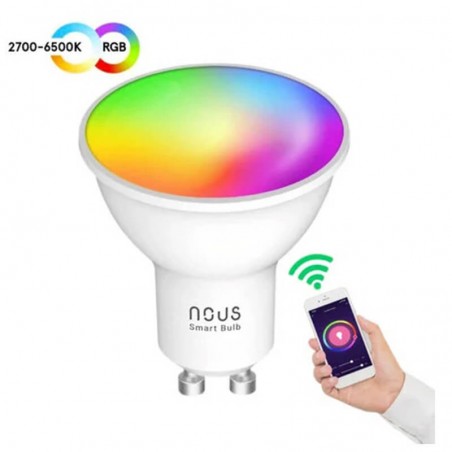 Żarówka NOUS P8 Smart WIFI Bulb RGB GU10