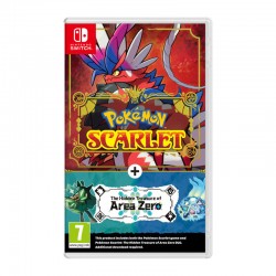 Гра SWITCH Pokemon Scarlet + Area Zero DLC