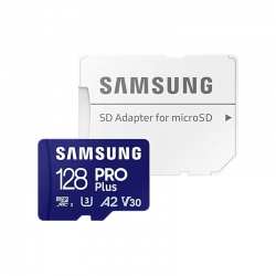 Карта пам'яті microSD Samsung PRO Plus 2023 (128 ГБ)