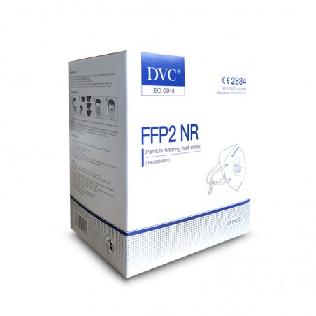 Półmaska DVC FFP-2 (Opakowanie 20 sztuk)