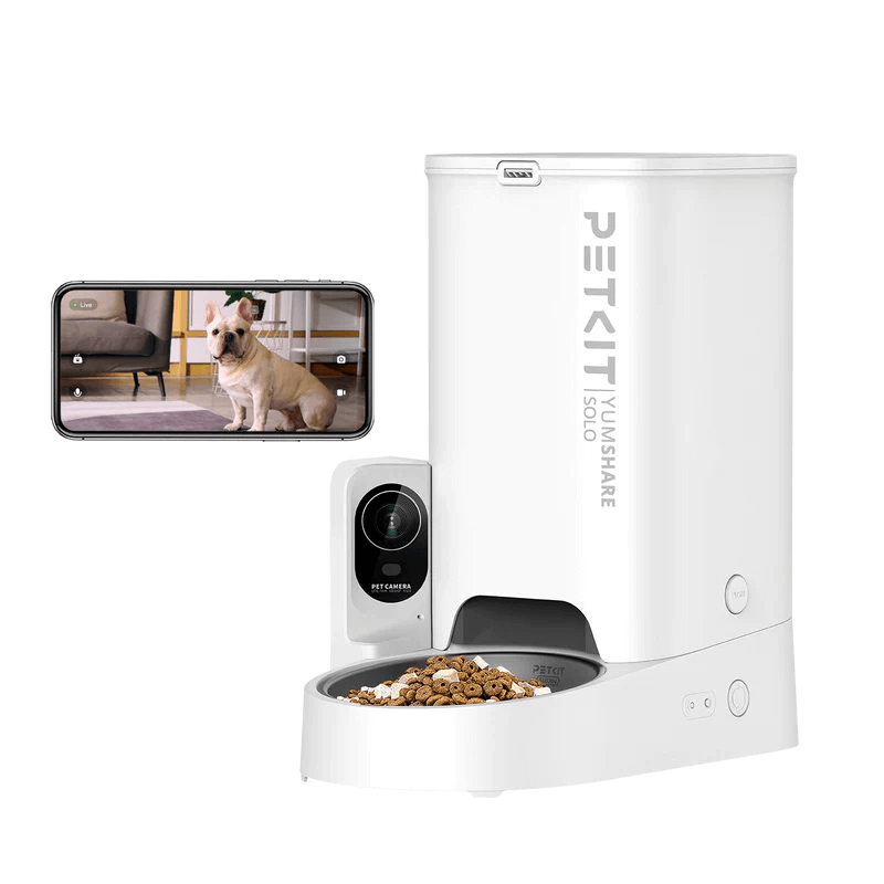 Automatyczny podajnik karmy PetKit Yumshare Solo Smart Pet Feeder + Camera Automatyczny podajnik karmy PetKit Yumshare Solo Smart Pet Feeder + Camera