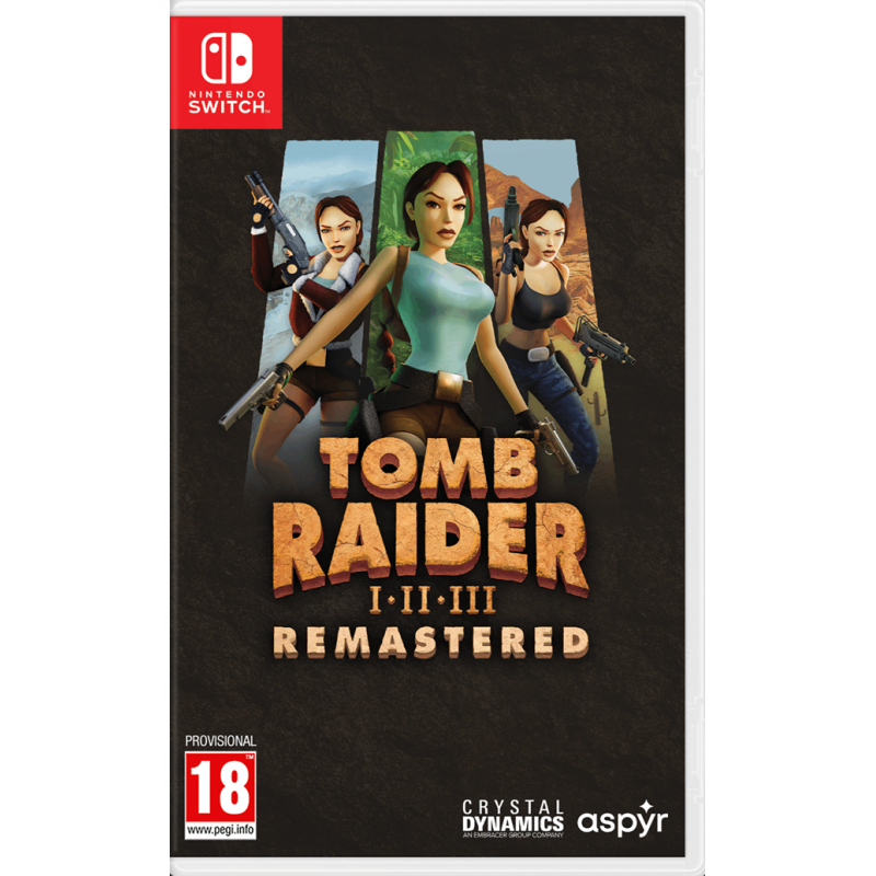 Gra Tomb Raider I-III Remastered Starring Lara Croft (Switch) Gra Tomb Raider I-III Remastered Starring Lara Croft (Switch)