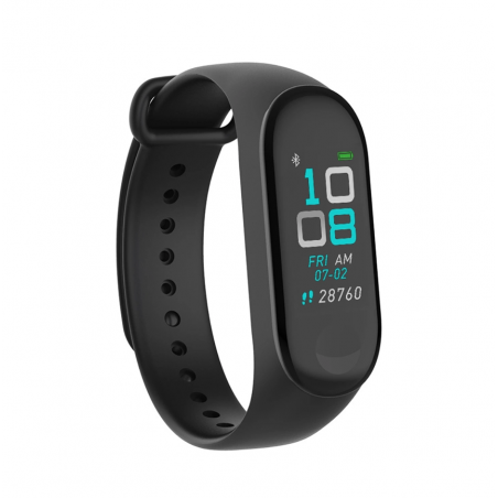 Inteligentna opaska Forever smartband Fitband SB-50 Czarna
