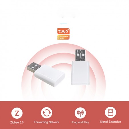 Repeater Wzmacniacz Sygnału ZIGBEE TUYA MOES ZZJ-JM TUYA ZZJ-JM Repeater Wzmacniacz Sygnału ZIGBEE TUYA MOES ZZJ-JM TUYA ZZJ-JM