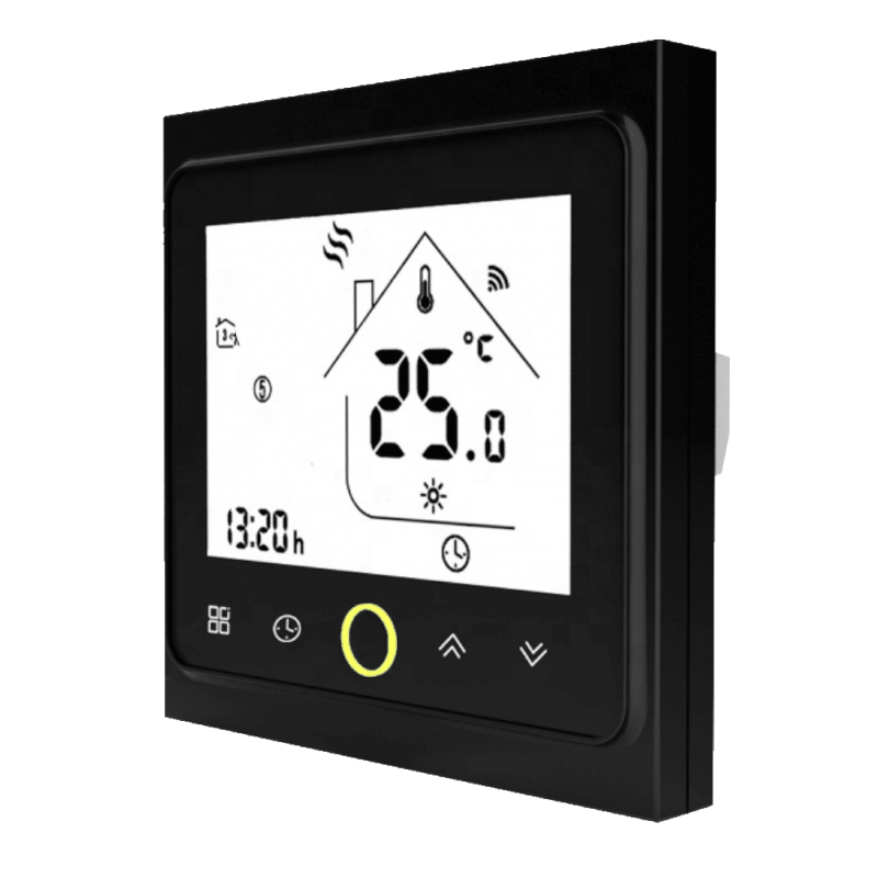 Termostat do ogrzewania podłogowego 16A czarny Wi-Fi Moes BHT-002-GBLW TUYA TUYA BHT-002-GBLW Wi-Fi Termostat do ogrzewania podłogowego 16A czarny Wi-Fi Moes BHT-002-GBLW TUYA TUYA BHT-002-GBLW Wi-Fi