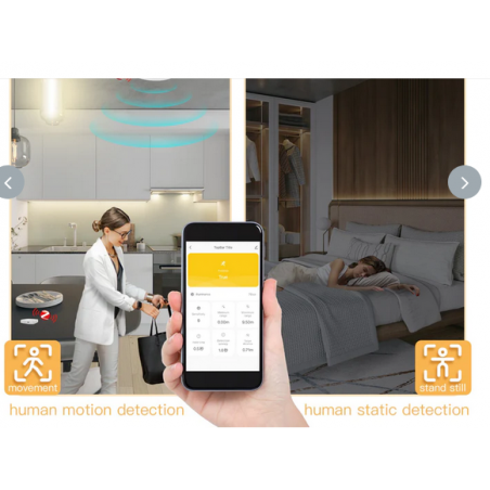 TUYA Human Presence Sensor WiFi TUYA WSS-QY-HP TUYA Human Presence Sensor WiFi TUYA WSS-QY-HP