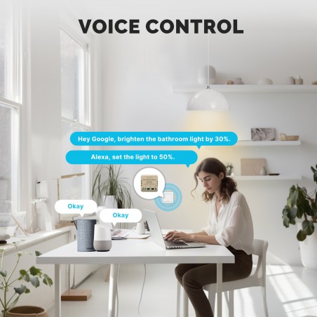 TUYA Single Dimmer Mini Wi-Fi TUYA MS-105M TUYA Single Dimmer Mini Wi-Fi TUYA MS-105M