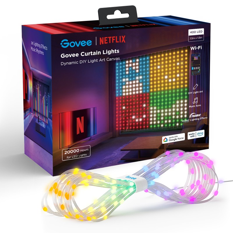 Zasłona, kurtyna LED Govee H70BC (Wi-Fi) Zasłona, kurtyna LED Govee H70BC (Wi-Fi)