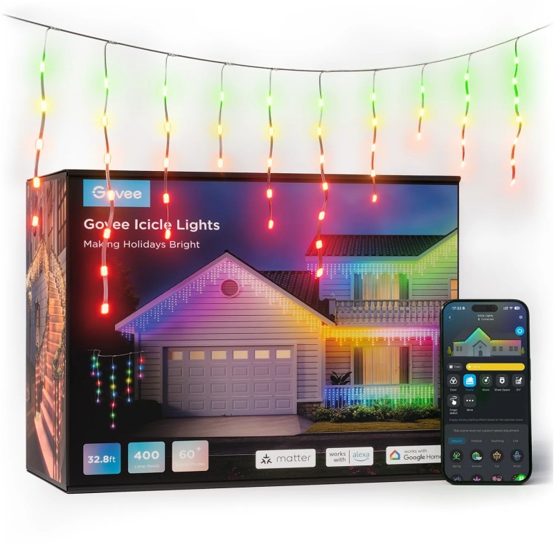 Oświetlenie LED sople Govee H70D1 Oświetlenie LED sople Govee H70D1