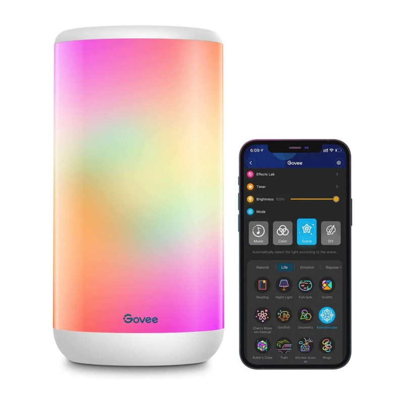 Govee H6052 Aura | Lampa LED | RGBIC, 2200k-6500k, Wi-Fi, Bluetooth Govee H6052 Aura | Lampa LED | RGBIC, 2200k-6500k, Wi-Fi, Bluetooth