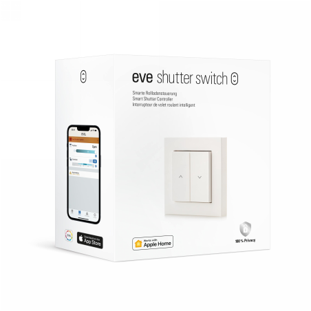 Eve Shutter Switch -  inteligentny kontroler rolet okiennych (technologia Thread) Eve Shutter Switch -  inteligentny kontroler rolet okiennych (technologia Thread)