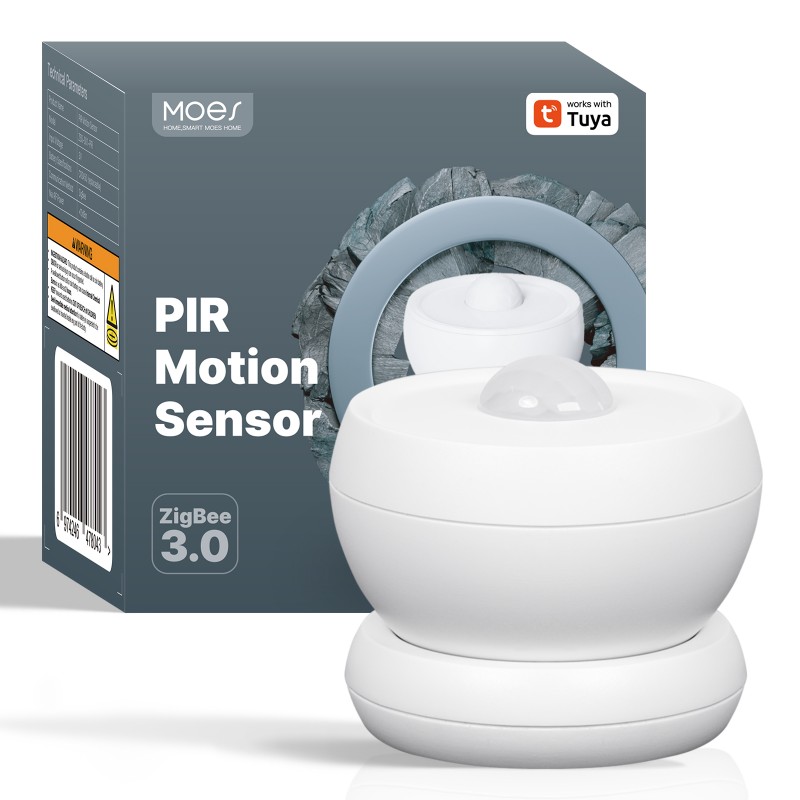 TUYA ZSS-S01-PIR-C, Czujnik ruchu PIR Zigbee Moes ZSS-S01-PIR-C TUYA ZSS-S01-PIR-C, Czujnik ruchu PIR Zigbee Moes ZSS-S01-PIR-C