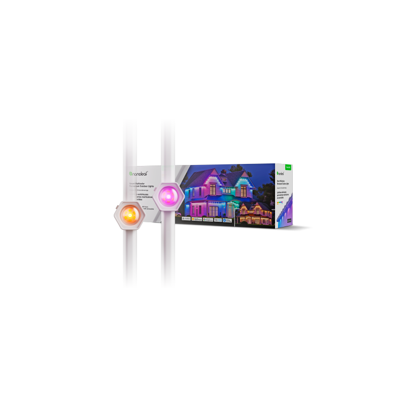 Nanoleaf 1D Permanent Outdoor Light Starter Kit - zewnętrzna taśma LED (15m) Nanoleaf 1D Permanent Outdoor Light Starter Kit - zewnętrzna taśma LED (15m)