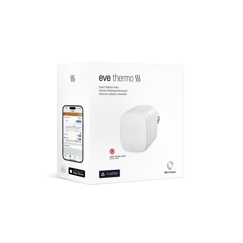 Inteligentny termostat Eve Thermo (Matter) Inteligentny termostat Eve Thermo (Matter)