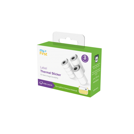 Papier etykietowy myFirst Camera Insta Wi (3 białe rolki x 3m)