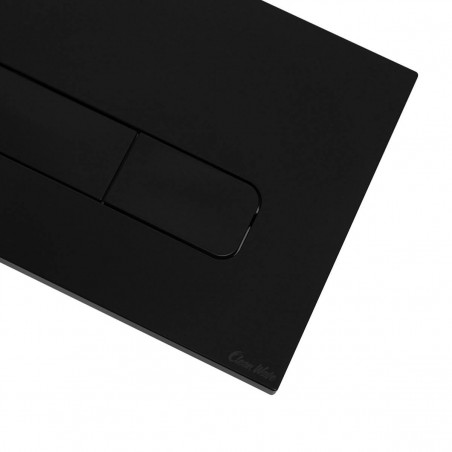 Przycisk pneumatyczny Clean Wave (czarny, satynowy)