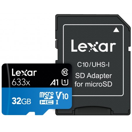 Karta pamięci Lexar High-Performance 633x microSD (32GB)