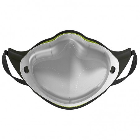 Nowoczesna maska ochronna AirPOP Active Mask (Black/Yellow)