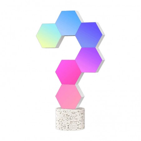 Panel oświetleniowy Cololight Hexagon Pro Starter Kit (6 paneli, kontroler)