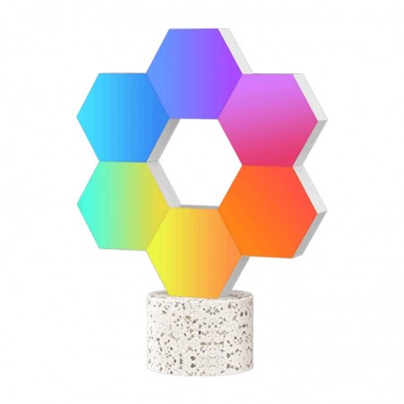 Panel oświetleniowy Cololight Hexagon Pro Starter Kit (6 paneli, kontroler)
