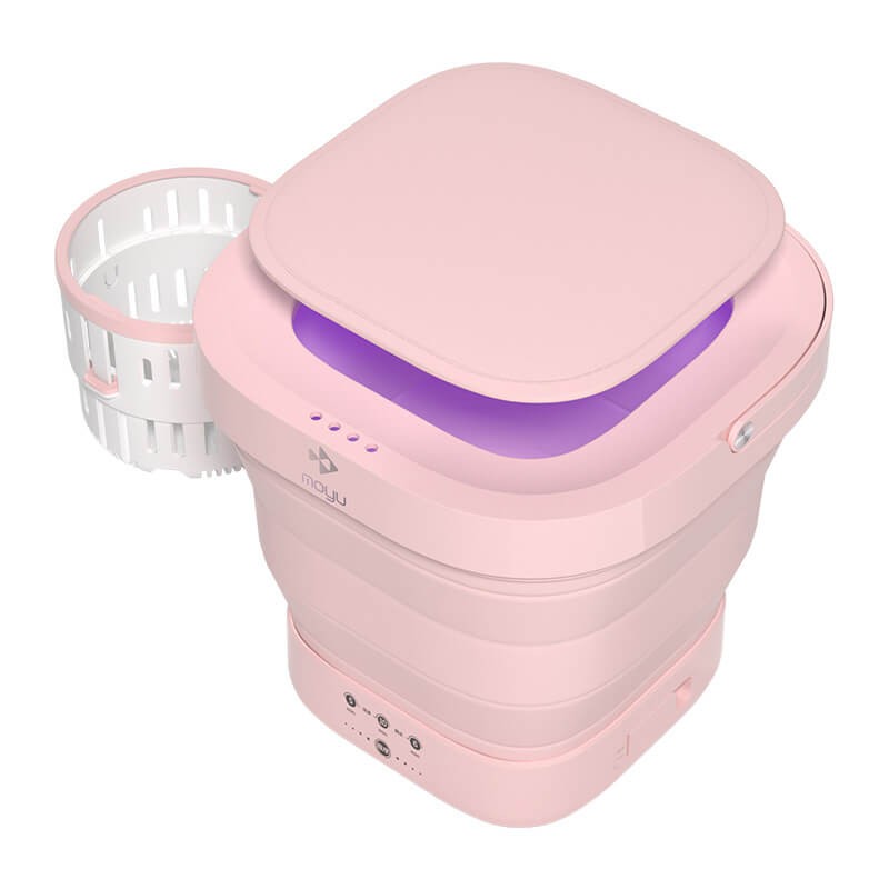 Przenośna, składana pralka wirowa MOYU Pro (Pink) Przenośna, składana pralka wirowa MOYU Pro (Pink)