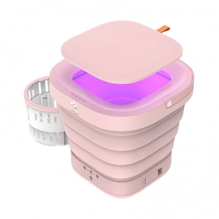 Przenośna, składana pralka wirowa MOYU Pro (Pink)