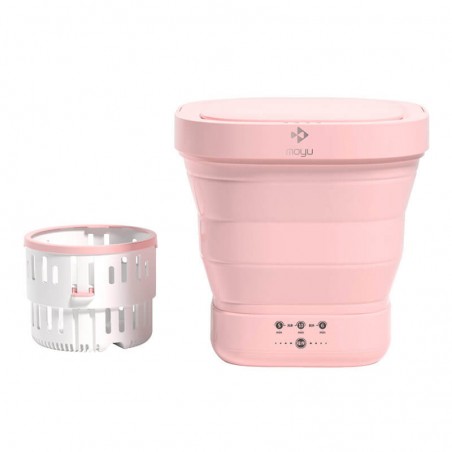 Przenośna, składana pralka wirowa MOYU Pro (Pink)