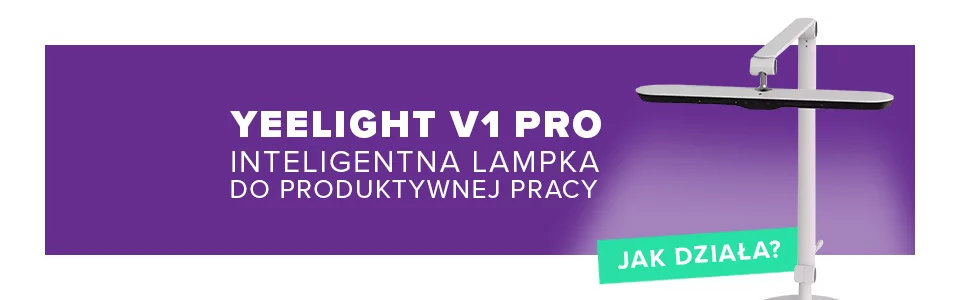 Yeelight V1 Pro - inteligentna lampka do produktywnej pracy
