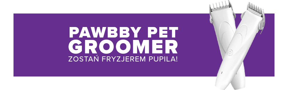 Trymer dla zwierząt PAWBBY Pet Groomer Clippers