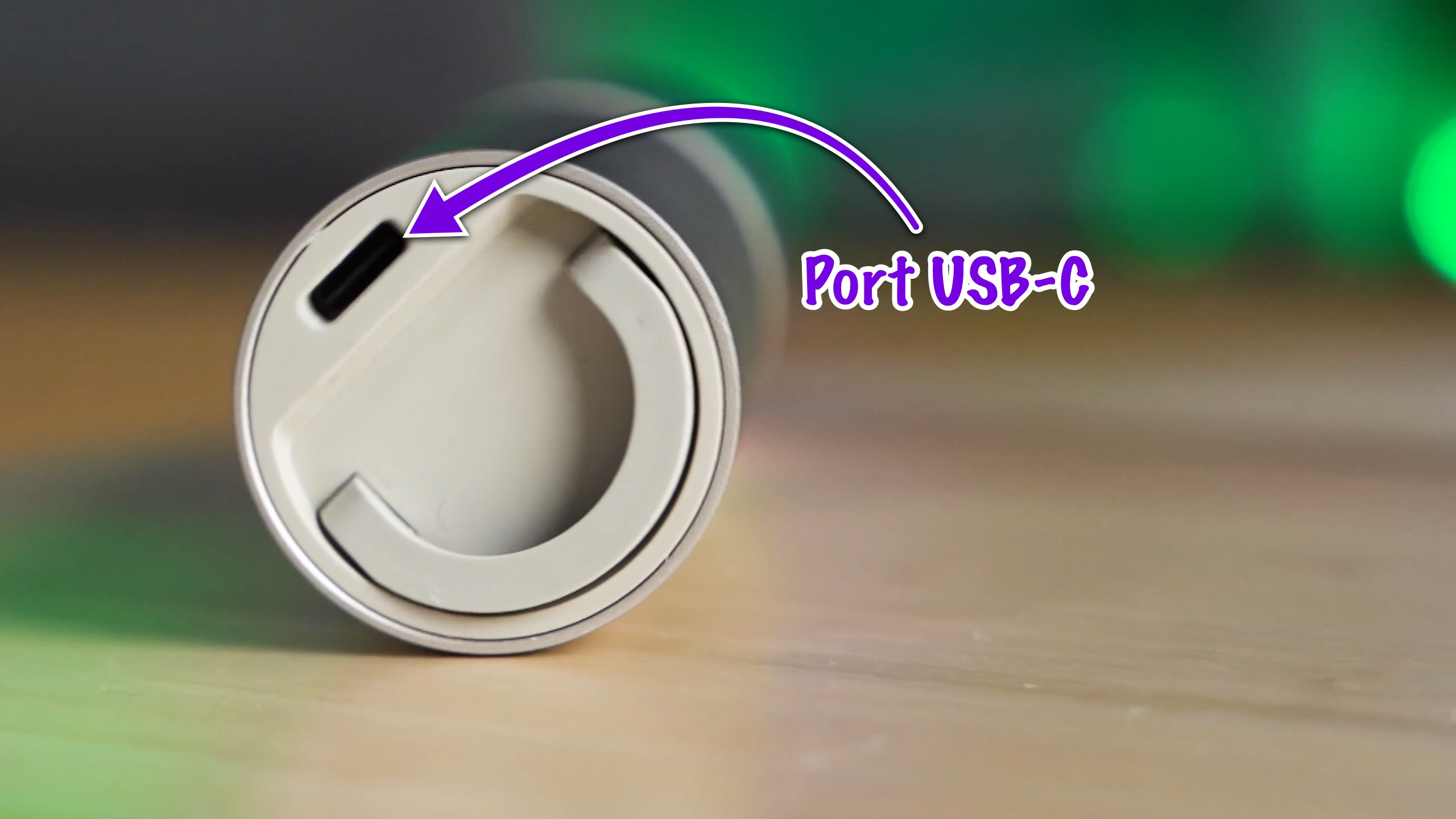 Port USB typu C do ładowania