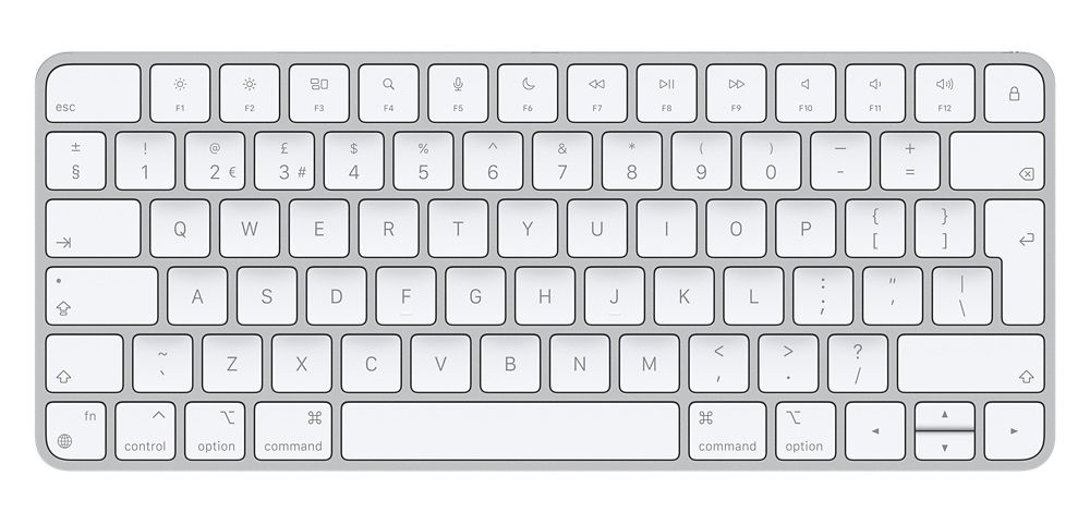 Klawiatura Apple Mac (układ angielski UK)