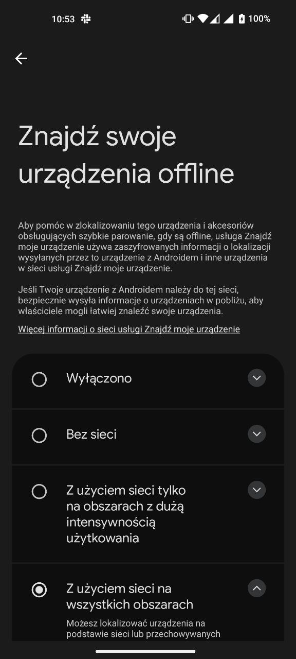 Potrzebne ustawienie do lepszego działania lokalizatorów