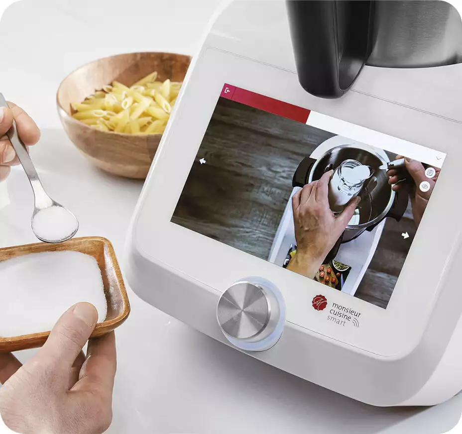 Silvercrest Wielofunkcyjny robot kuchenny z Wi-Fi Monsieur Cuisine Smart Czarny
