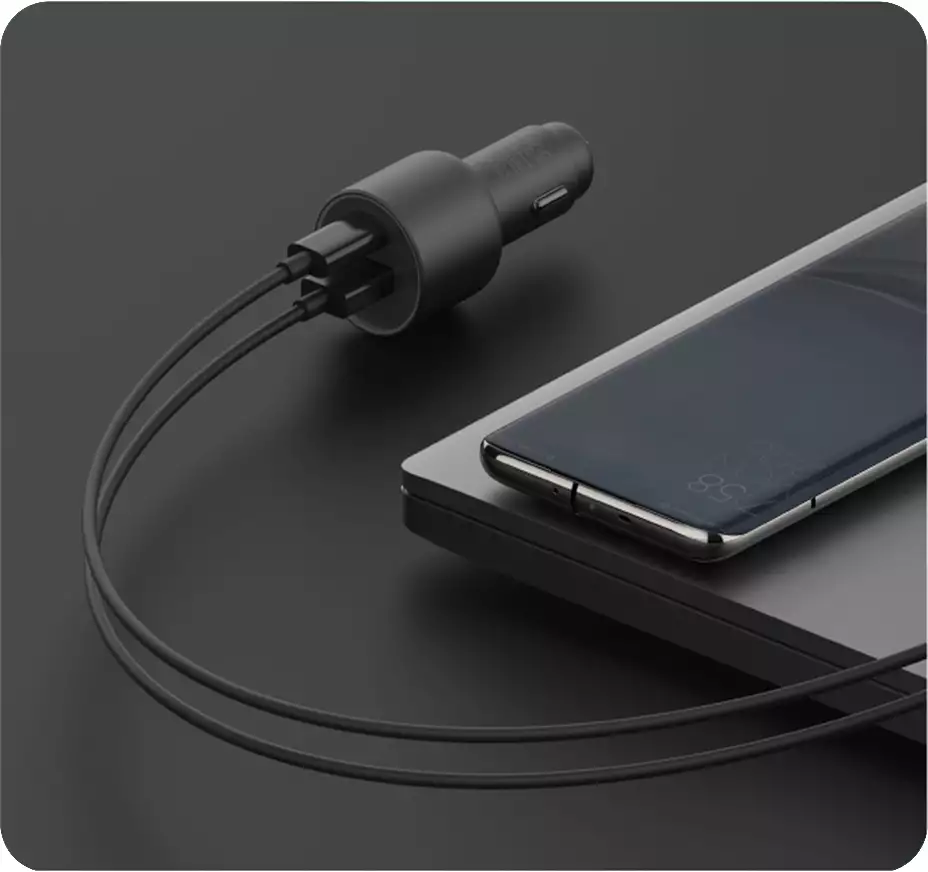 Ładowarka Xiaomi 67W Car Charger USB-A + Type-C