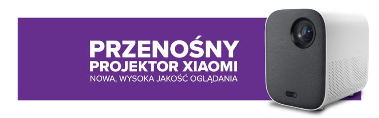 Nowa, wysoka jakość oglądania. Sprawdź przenośny projektor Xiaomi