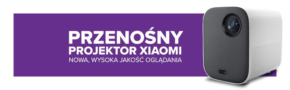 Nowa, wysoka jakość oglądania. Sprawdź przenośny projektor Xiaomi