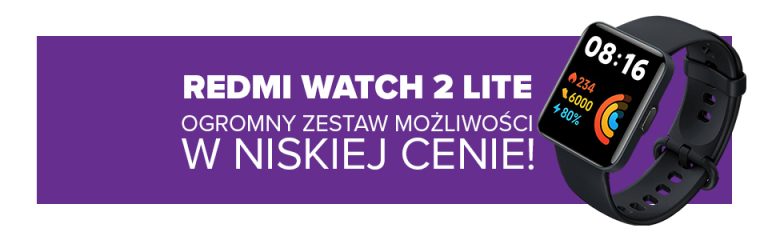 Redmi Watch 2 Lite to ogromny zestaw możliwości w niskiej cenie!