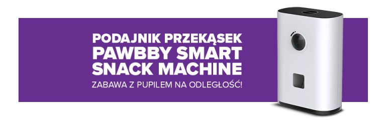Zabawa z pupilem na odległość? Na to pozwala podajnik przekąsek Pawbby Smart Snack Machine!