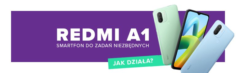 Xiaomi Redmi A1 – smartfon do zadań niezbędnych!