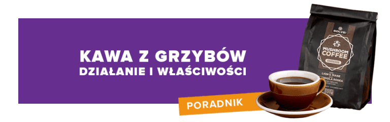 Kawa z grzybów — właściwości, przeciwwskazania, działanie