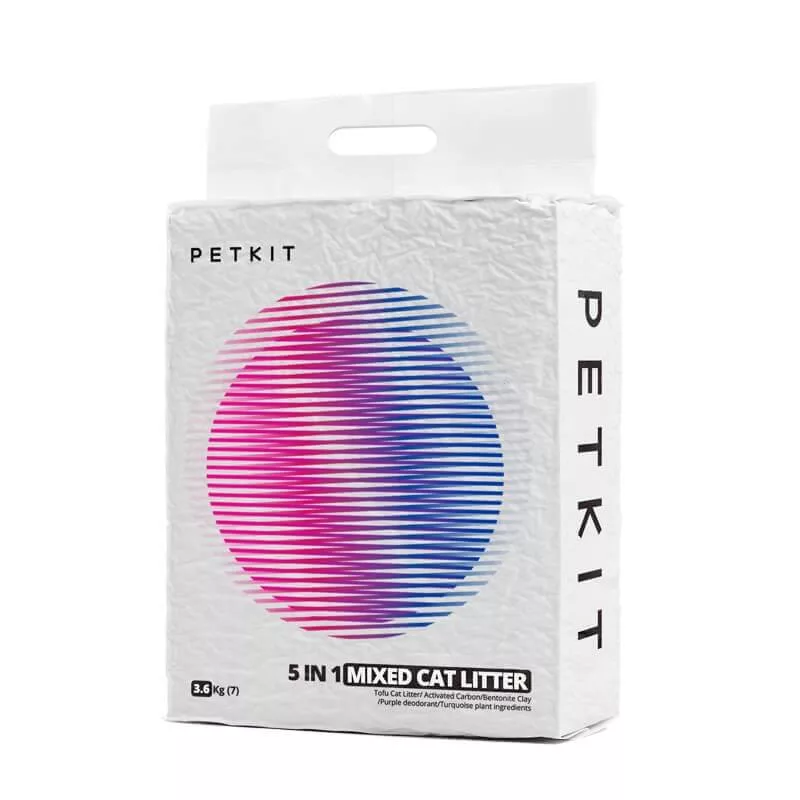Żwirek dla kota PetKit 5 in 1 Mixed Cat Litter (7L)