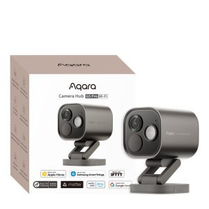 aqara camera hub g5 pro wi fi szara | kamera ip | 1520p, zigbee, ch c07d