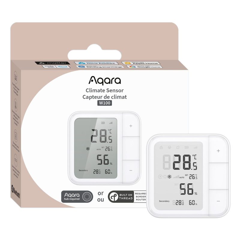 Czujnik temperatury i wilgotności Aqara Climate Sensor W100