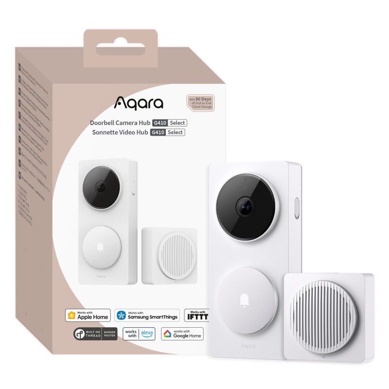 Wideodomofon Aqara Doorbell Camera Hub G410 Select Biały